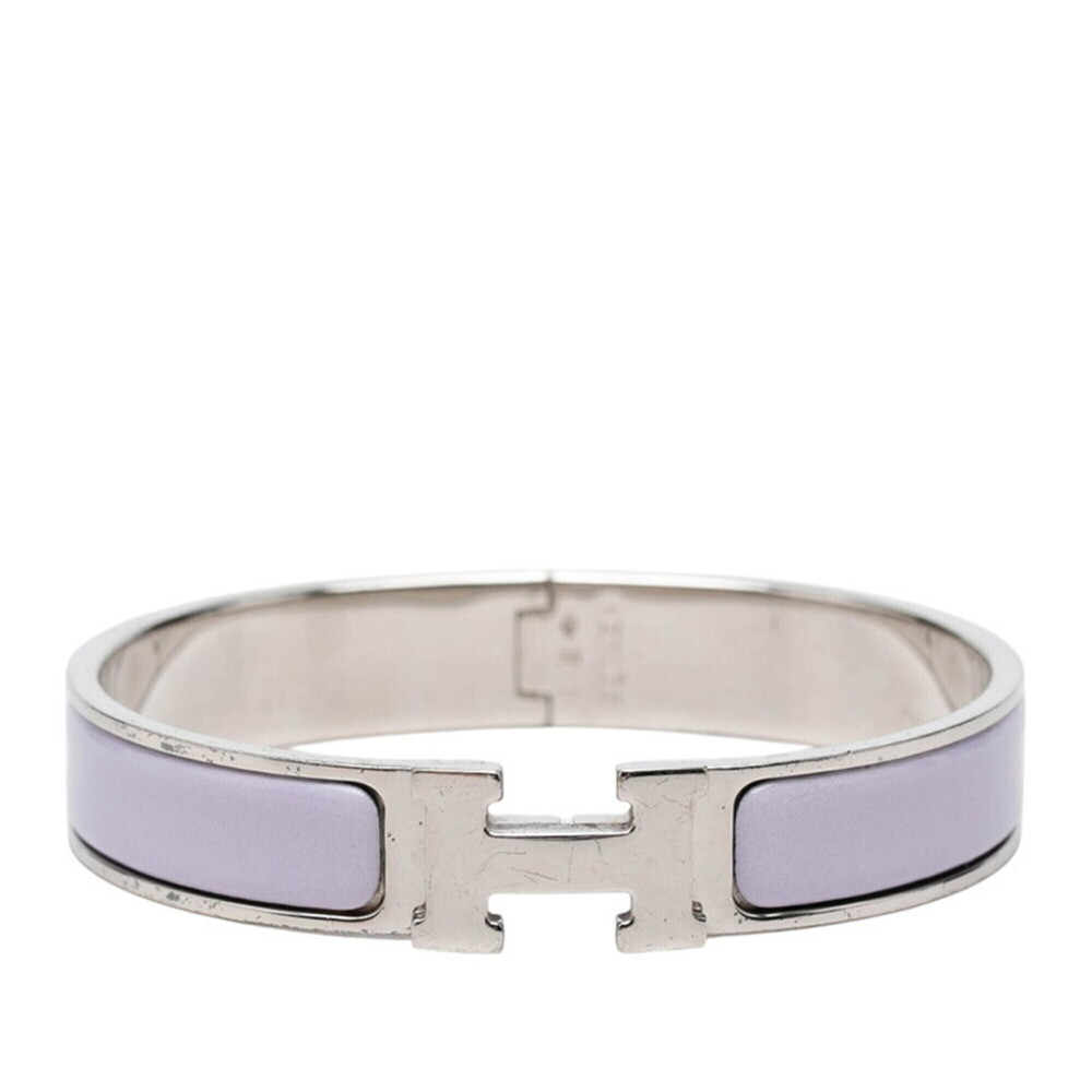 HERMES Silver Charm Bracelet